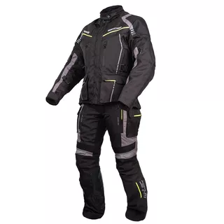 Women’s Touring Motorcycle Jacket W-TEC Smackton Lady - Grey Orange