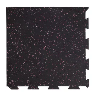 Edge Piece for Heavy Duty Floor Mat inSPORTline Puzeko 50 x 50 x 1 cm - black - variant A