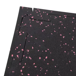 Edge Piece for Heavy Duty Floor Mat inSPORTline Puzeko 50 x 50 x 1 cm - black - variant A