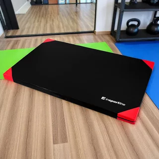 Gymnastics Mat inSPORTline Munakor T60 200 x 120 x 10 cm - Blue - Black