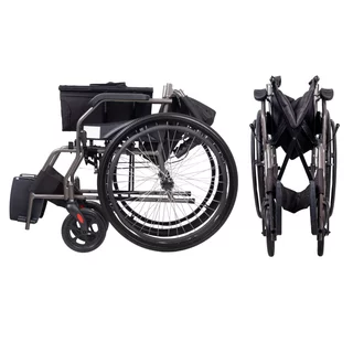 Lightweight Foldable Mechanical Wheelchair inSPORTline Jakesully