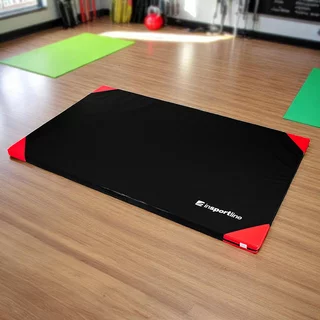 Gymnastics Mat inSPORTline Gabyk T90 200 x 120 x 6 cm - Blue - Black