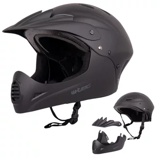 Downhill Helmet W-TEC Campanero Matte Black