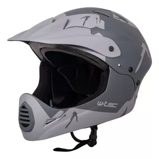 Downhill Helmet W-TEC Campanero Matte Gray