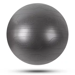 Exercise Ball inSPORTline Stretch Ball 65 cm - Black