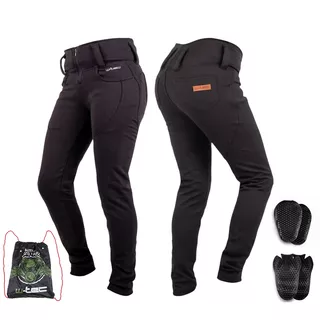 Women’s Motorcycle Leggings W-TEC Nombutta - Black