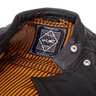 Women’s Leather Jacket W-TEC Mantura - Dark Brown