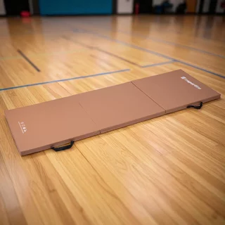 Folding Gymnastics Mat inSPORTline Trifold 195 x 90 x 5 cm - Red