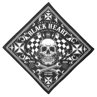 Neck Warmer W-TEC Black Heart Bandest - Bones