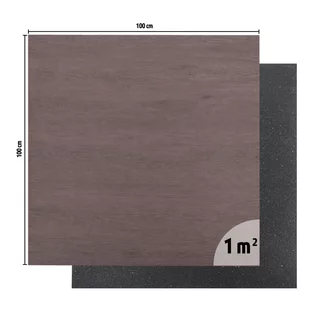 Heavy-Duty Floor Mat inSPORTline Luxteko Flat 100 x 100 x 1.5 cm