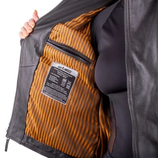 Women’s Leather Jacket W-TEC Mantura - Dark Brown