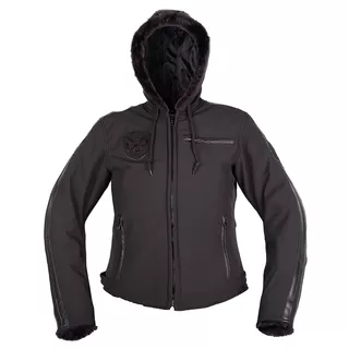 Women’s Softshell Motorcycle Jacket W-TEC Prothara - Black