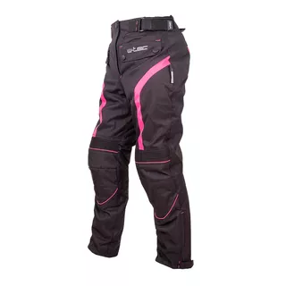 Women’s Motorcycle Pants W-TEC Durmanes Lady - Black-Pink