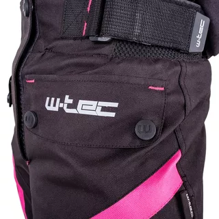 Women’s Motorcycle Pants W-TEC Durmanes Lady - Black-Pink