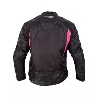 Women’s Motorcycle Jacket W-TEC Durmana - Black-Pink