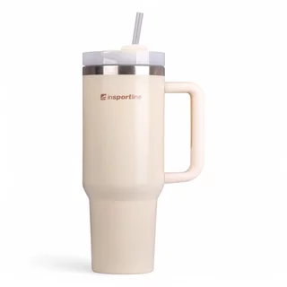 Insulated Travel Mug inSPORTline Misakafi Tumbler 1,200 ml - Beige