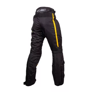 Men’s Summer Motorcycle Pants W-TEC Toranio - Black-Yellow
