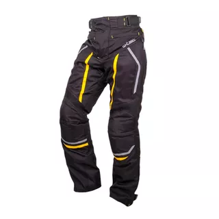 Men’s Summer Motorcycle Pants W-TEC Toranio - Black-Yellow