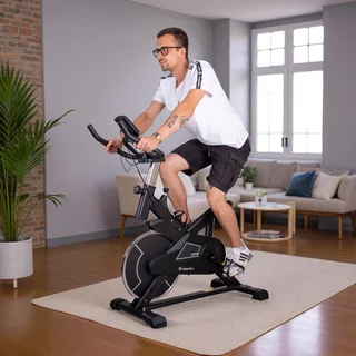 Spin Bike inSPORTline Alfan - Black-Red