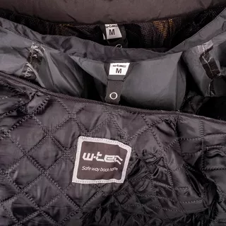 Men’s Summer Motorcycle Jacket W-TEC Tosheck - Black-Yellow