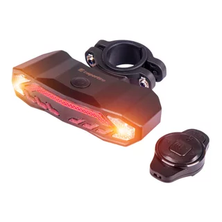 Rear Bike Light w/ Alarm & Turn Signals inSPORTline Suryah
