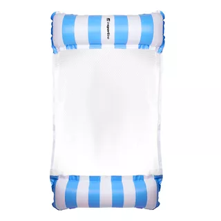 Inflatable Pool Lounger inSPORTline WaveBed - Pink
