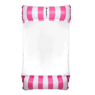Inflatable Pool Lounger inSPORTline WaveBed - Pink