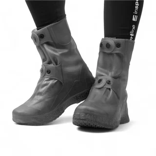 Waterproof Shoe Covers inSPORTline Nispo - šedá-transparentní