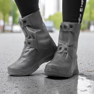 Waterproof Shoe Covers inSPORTline Nispo - šedá-transparentní