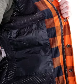 Motorcycle Shirt BOS Lumberjack - Dark Camo
