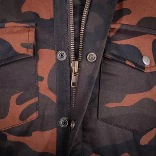 Motorcycle Shirt BOS Lumberjack - Dark Camo