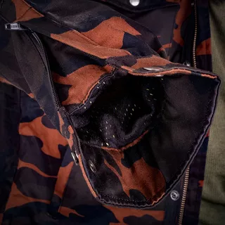 Motorcycle Shirt BOS Lumberjack - Dark Camo