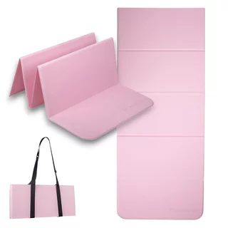 Foldable Exercise Mat inSPORTline Lantemi 145 x 61 x 1 cm - Pink