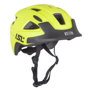 Children’s Bike Helmet w/ LED Light ISL Lumiro - Neon Yellow