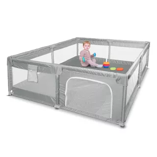 Playpen inSPORTline Mikusino 180 x 200 x 60 cm
