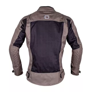 Women’s Motorcycle Jacket BOS Sunshine - Gray