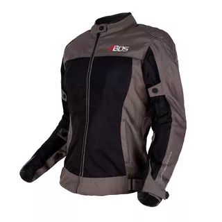 Women’s Motorcycle Jacket BOS Sunshine - Gray