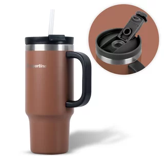 Insulated Tumbler inSPORTline Natticino 470 ml - kávová