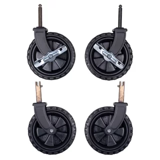 Replacement Wheels for Utility Wagon 12 x 3 cm (4.7 x 1.2 inches) – 4 Pcs.