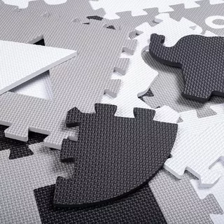 Foam Puzzle Playmat w/ Playpen inSPORTline Trastino 30 x 30 x 1 cm, 36 Pieces