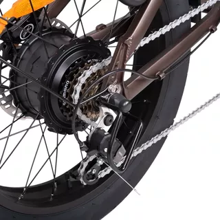 Folding Electric Fat Bike inSPORTline ISL Baxom 840Wh 20”
