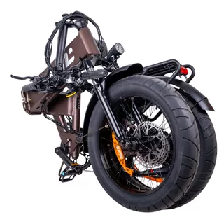 Folding Electric Fat Bike inSPORTline ISL Baxom 840Wh 20”