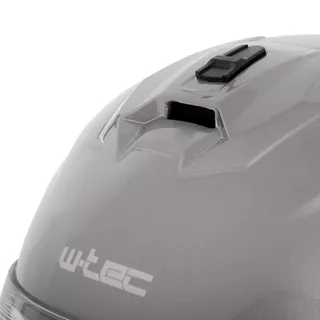 Touring Helmet W-TEC Buenaventa - fluo žlutá lesk