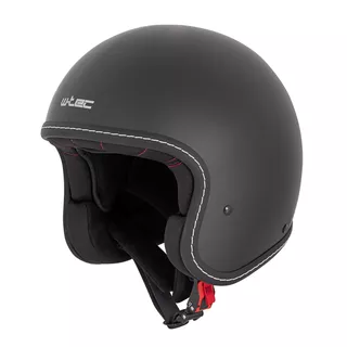 Chopper Helmet W-TEC Badachos - Matte Black