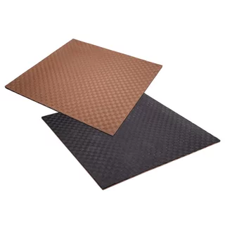 Tatami Puzzle Mat inSPORTline Sazegul 100 x 100 x 2 cm - mocha mousse-černá, vzor 5 proužků