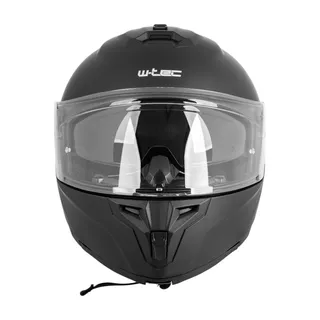 Flip-Up Motorcycle Helmet W-TEC Benidor - Matte Black