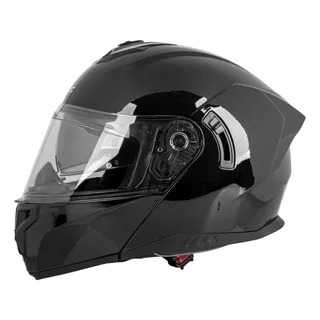 Flip-Up Motorcycle Helmet W-TEC Benidor - Matte Black