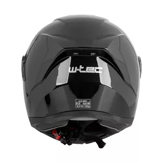 Flip-Up Motorcycle Helmet W-TEC Benidor - Matte Black