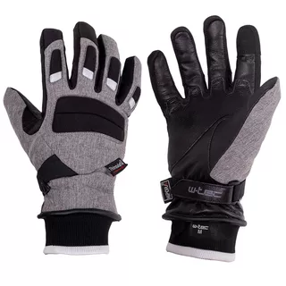 Motorcycle & Ski Gloves W-TEC Sabresul - Grey