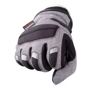 Motorcycle & Ski Gloves W-TEC Sabresul - Grey